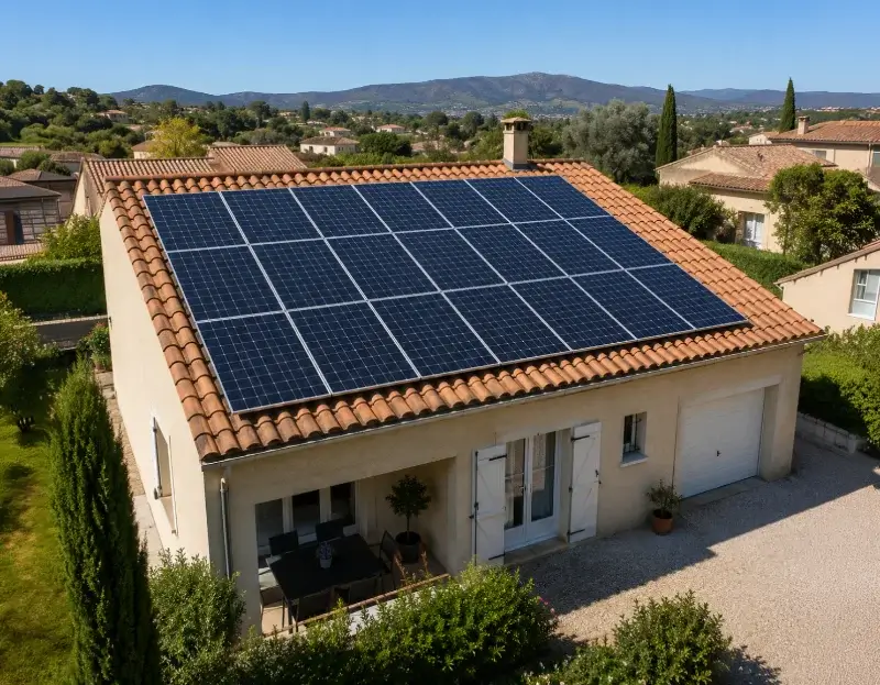 Prime à l'autoconsommation panneaux solaires La Ville-ès-Nonais — aide financière de l'État